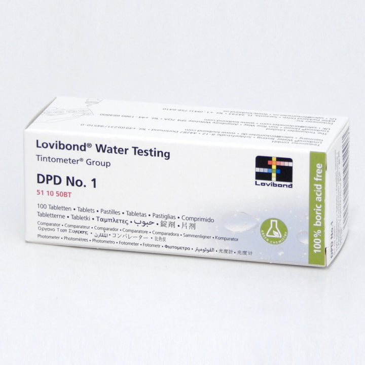 Testtablett fritt klor DPD1, 500 tabletter Testtablett fritt klor DPD1, 500 tabletter